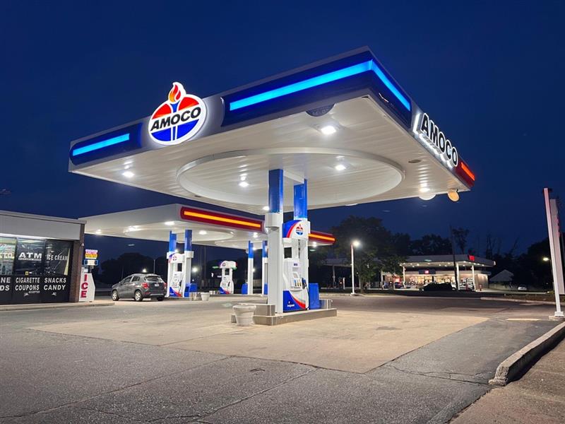 Fuel retail site imagery